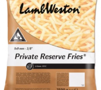 Chips 6×6 Lamb Weston Julienne Private Reserve F62