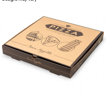 JJ 10″ Brown Pizza Box 1×80