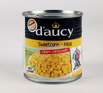 Daucy Sweetcorn Small Tin 12 x 326 gms