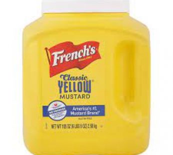 JJ French’s Classic Yellow Mustard